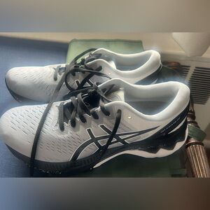 ASICS gel kayano 27 black grey size 9